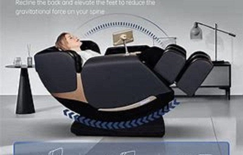 4D Luxury Massage Chair with Waist Heating – Full Body Zero Gravity SL-Track