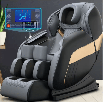 4D Luxury Massage Chair with Waist Heating – Full Body Zero Gravity SL-Track