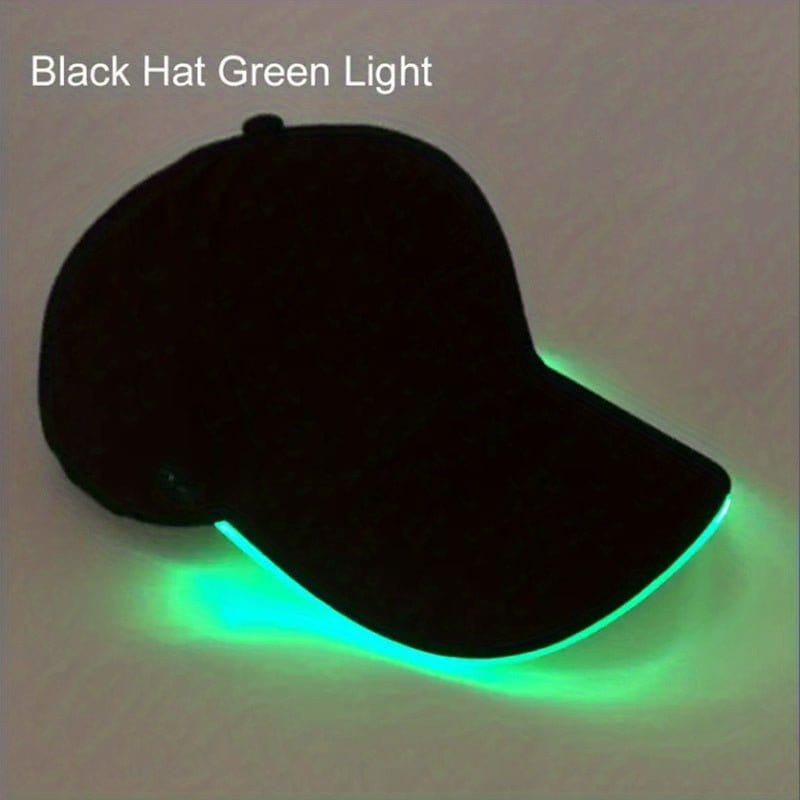 1PC LED Illuminated Duckbill Hat, Creative And Fashionable Outdoor Sunshade Hat For Bar, Party, And Holiday Decoration, Ideal choice for Gifts - FastZen