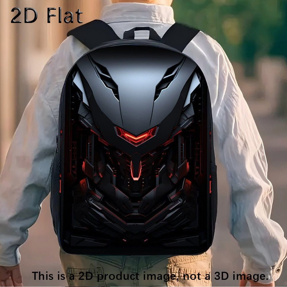 3pcs Technology Double Shoulder Backpack Set, Lightweight Large Capacity Multi - Pocket Suitable for Outdoor Travel Bags, Durable High - Quality - FastZen