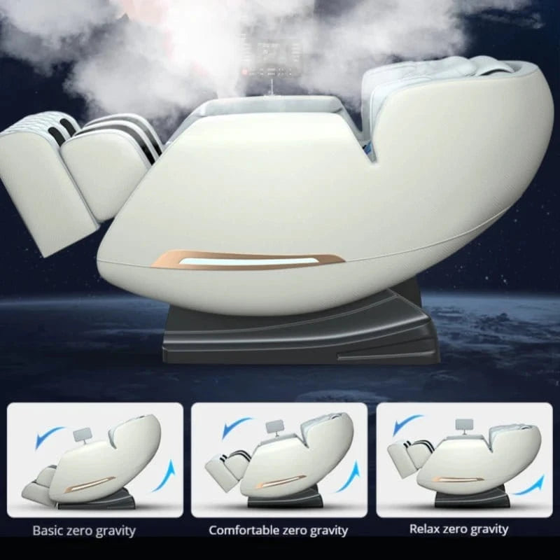 4D Full Body Massage Chair – SL Track, Zero Gravity Recliner, Heating, Airbags, Luxury Electric Massage Sofa - FastZen
