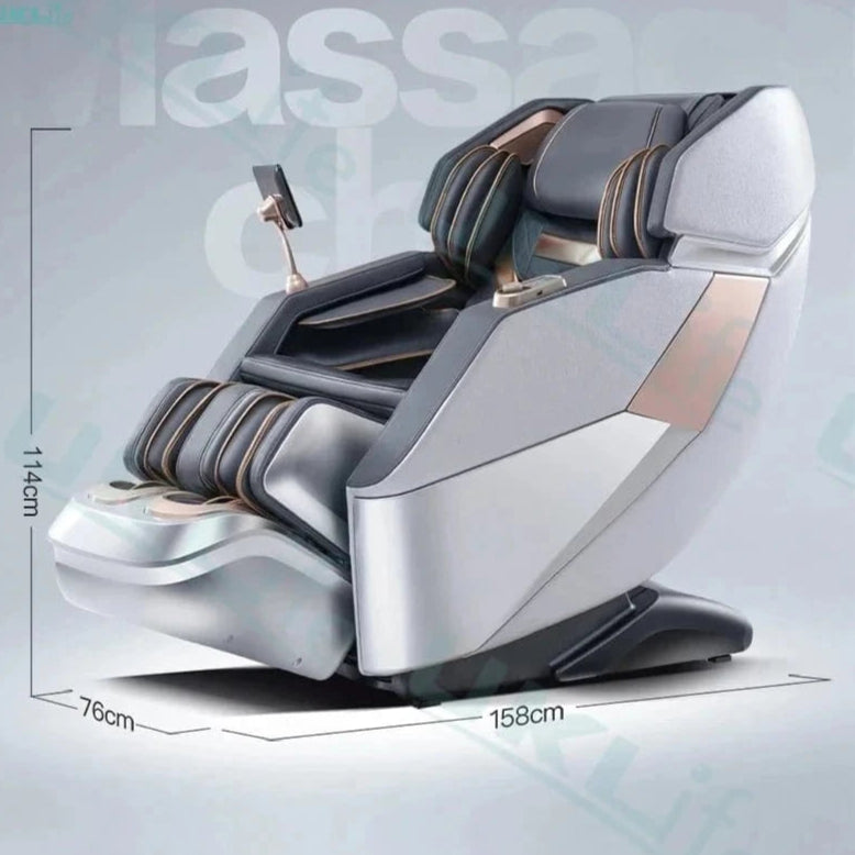 4D Luxury Massage Chair with Waist Heating – Full Body Zero Gravity SL - Track - FastZen