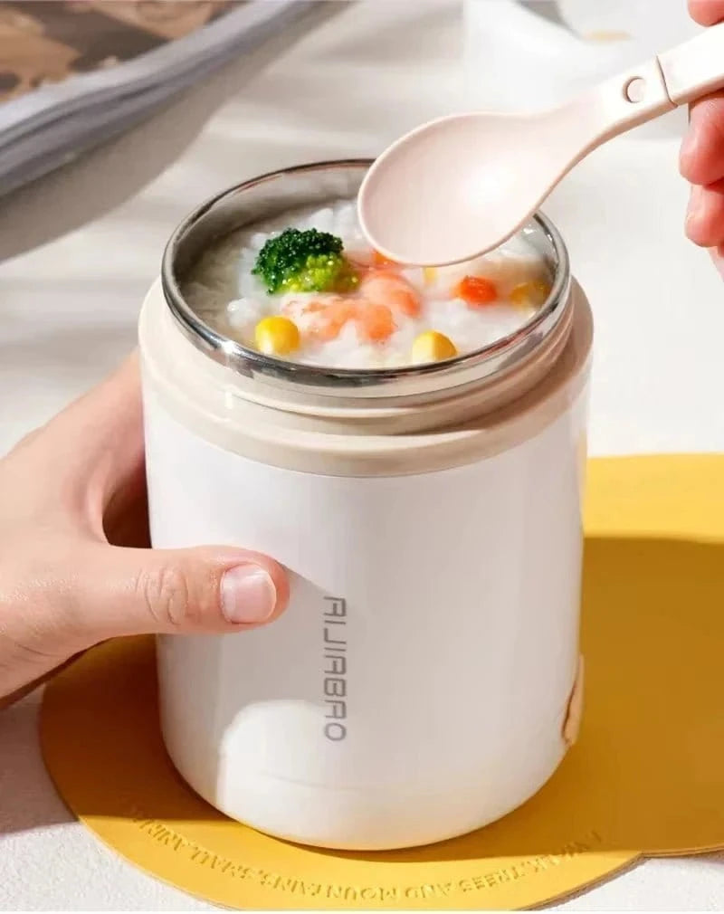 600ML USB Electric Heating Lunch Box – Portable Stainless Steel Food Warmer & Drink Heater - FastZen