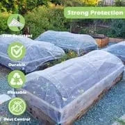 Plant & Vegetable Protection Cover, Anti-Bird, Anti-Bug Netting for Flowers & Fruits