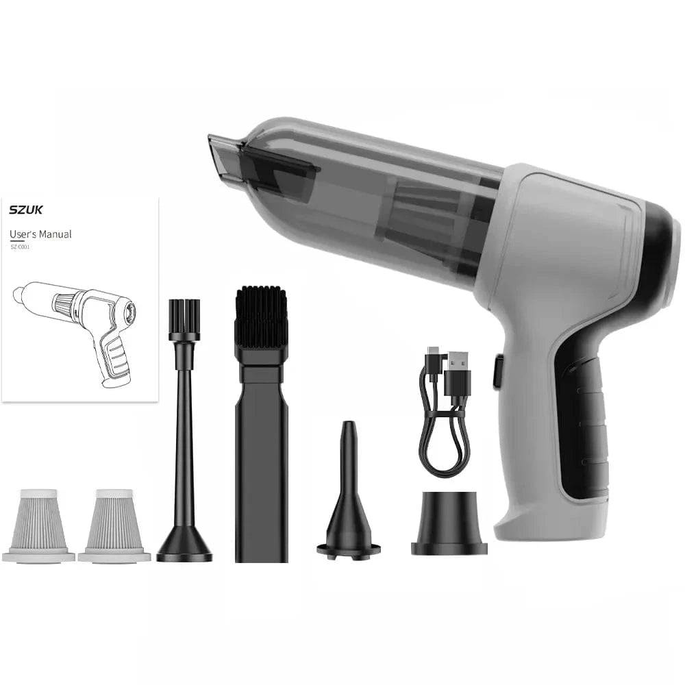 Mini Aspirateur Sans Fil 3-en-1 Pro & Basic 2025