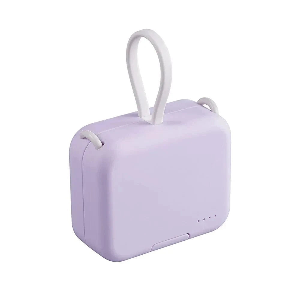 Creative All-in-One Foldable Battery Charger – 4000mAh Power Case for All iPhone