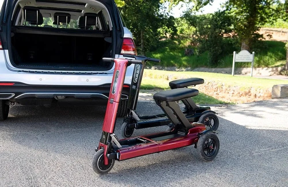 Foldable Electric Mobility Tricycle for Elderly – Outdoor Travel Scooter
