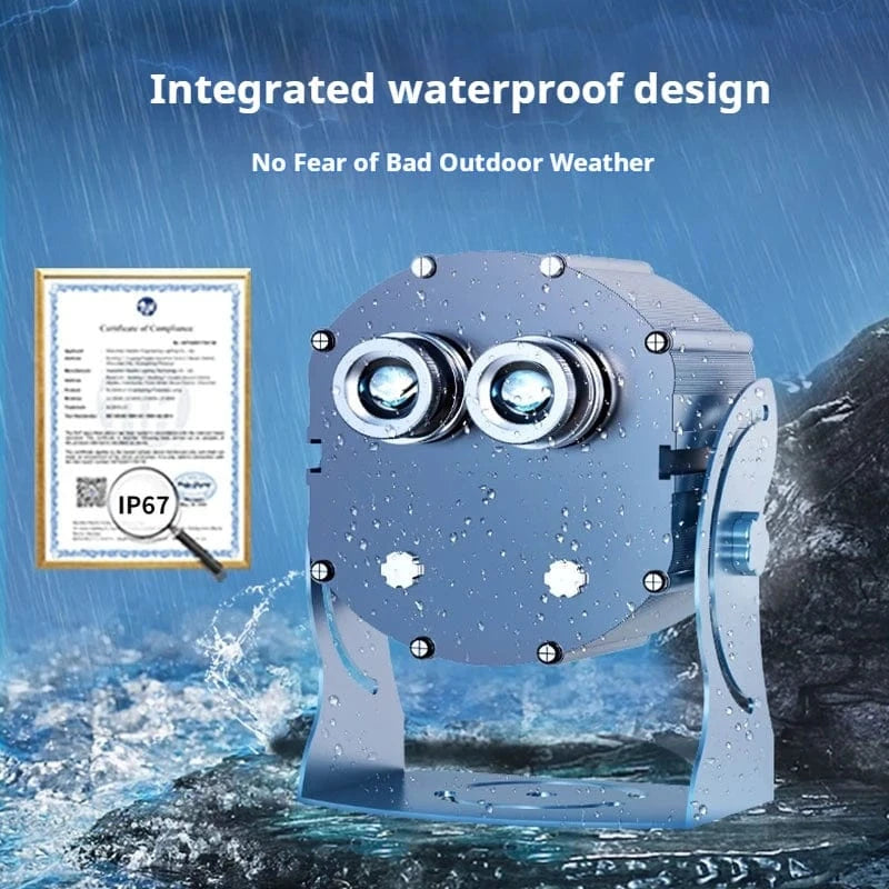 Ocean World Projection Spotlight – Dynamic Water Ripple & Jellyfish Landscape Light