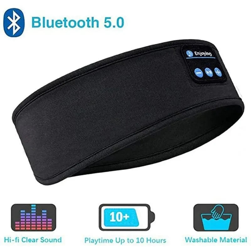 Bluetooth Sleep Headband – Wireless Headphones, Built-In Speakers