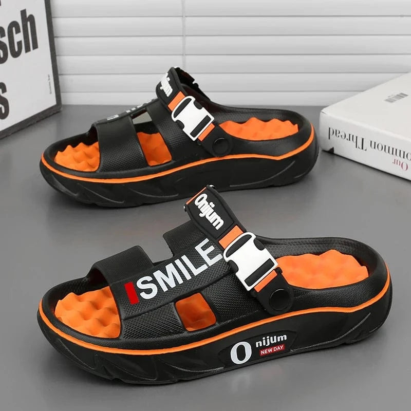 2025 Men’s & Women’s Massage Slippers – Comfortable Soft Sandals for Home, Beach & Casual Wear