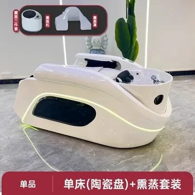 HT Automatische Intelligente Elektrische Massage-Shampoo-Liege Friseursalon Haar-Wasserkreislauf-Friseursalon-Massageliege