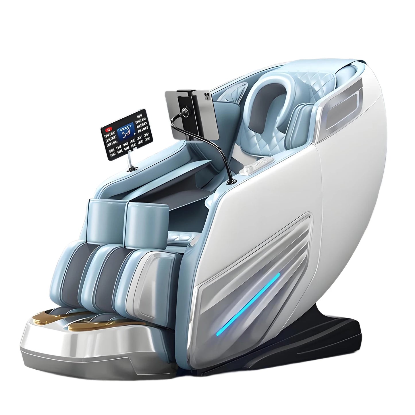 4D+ Jade 6-Rollen Massagesessel – Schwerelosigkeit, Thai-Stretch, KI-Sprache, 3 Jahre Garantie