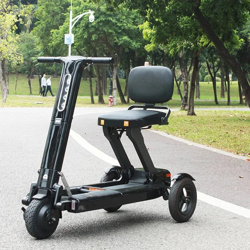 Foldable Electric Mobility Tricycle for Elderly – Outdoor Travel Scooter