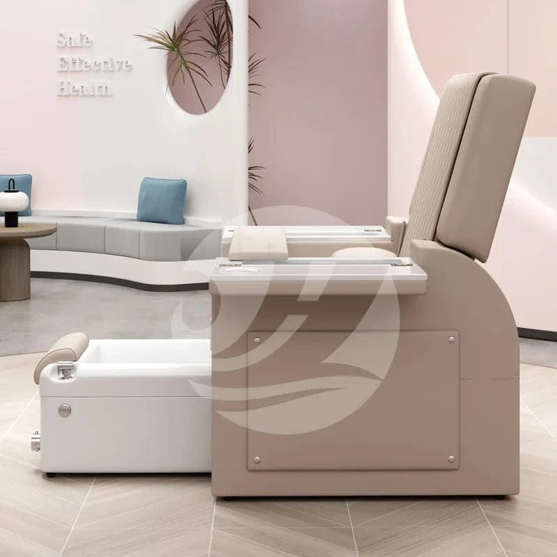 Luxury Electric Pedicure Spa Chair with Full Body Massage, Salon Manicure Sofa & Foot Spa Basin – Premium Spa Furniture