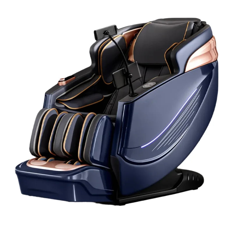 6D Smart Sensory Dual Movement SL-Track Massage Chair Thai Stretch Electric Leg Lift Leisure Sofa Zero Gravity Home Office Chair
