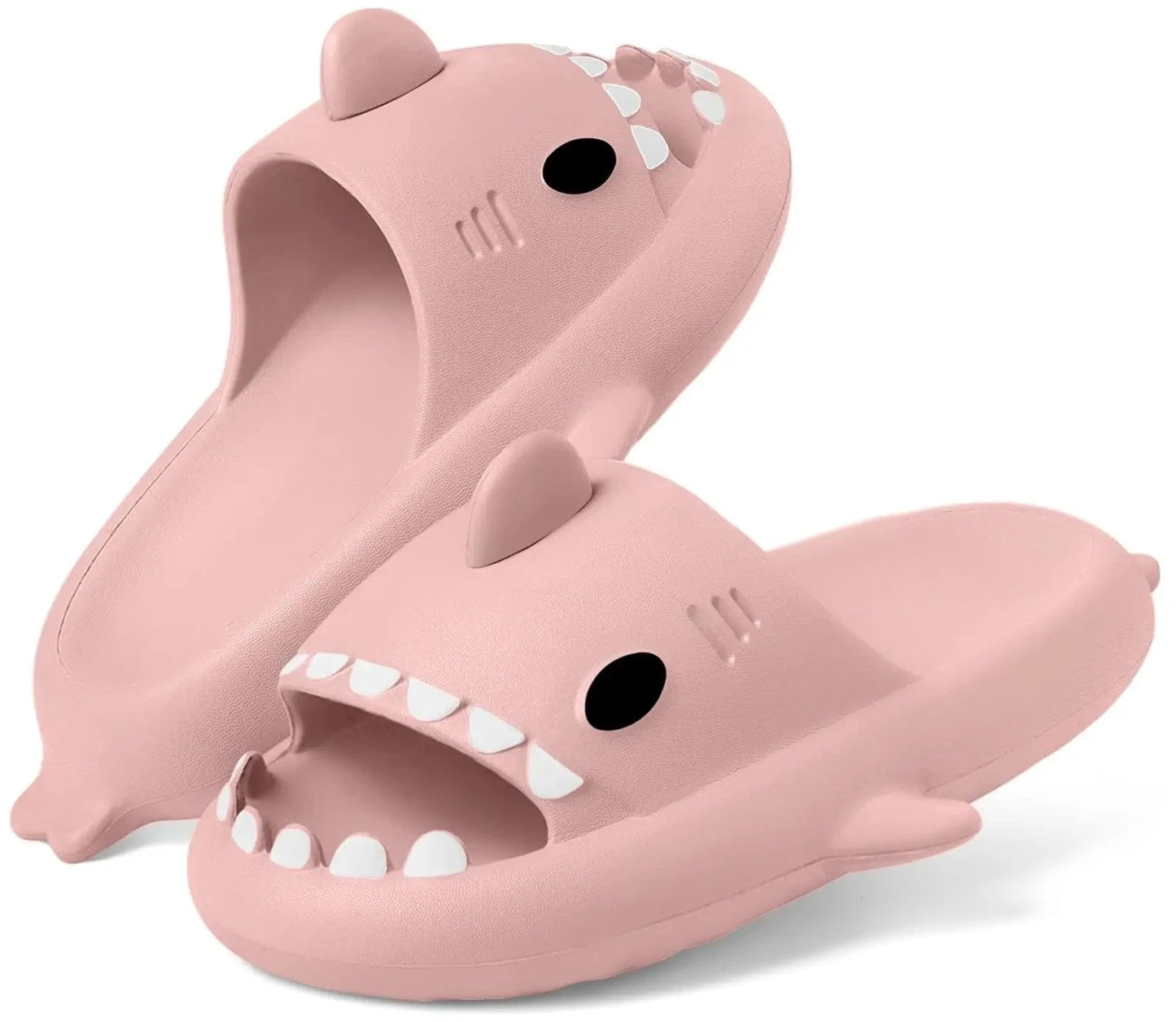 Shark Cloud Slides – Funny EVA Slippers for Women, Men & Kids
