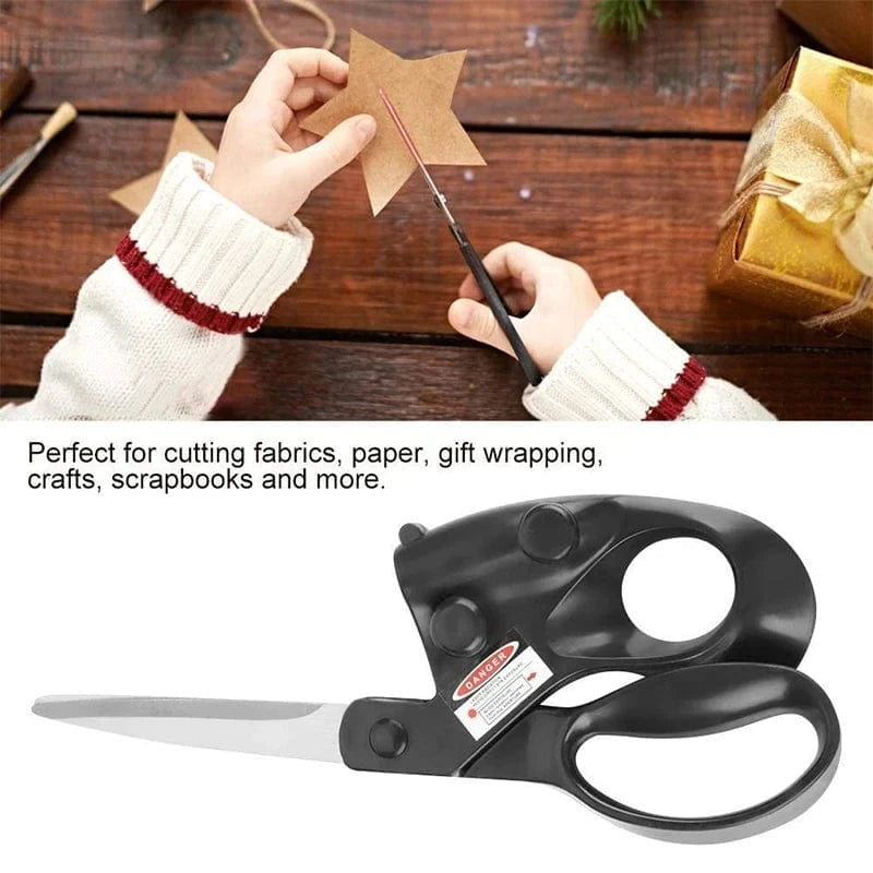 Professional Laser Guided Scissors – Crafts, Fabric, Gift Wrapping & Home Projects