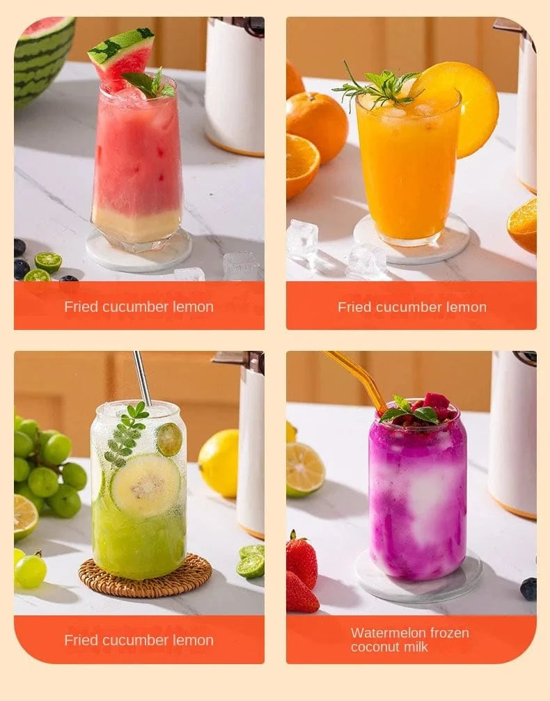Multifunctional Fresh Juice Blender – Extracteur de Jus Automatique avec Séparation Pulpe/Jus