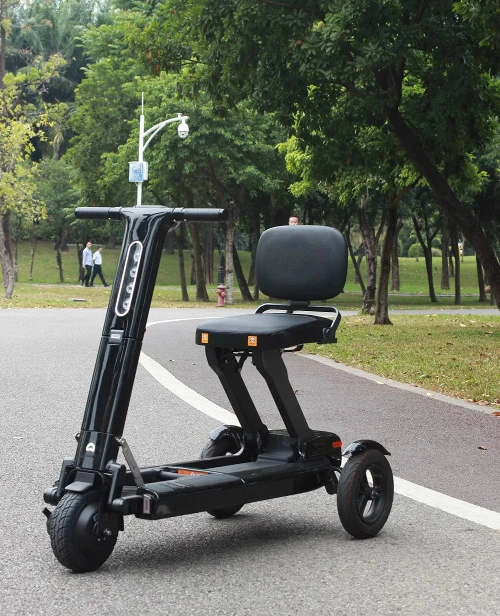 Foldable Electric Mobility Tricycle for Elderly – Outdoor Travel Scooter
