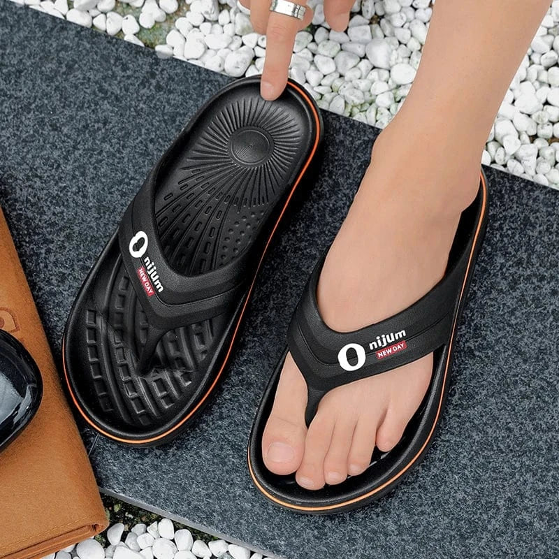 Men’s Soft Slides – Comfortable Flip Flops for Indoor & Outdoor Use