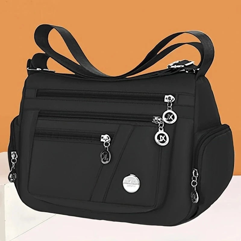 Women’s Oxford Nylon Crossbody Handbag – Travel Shoulder Bag with Multi-Pockets