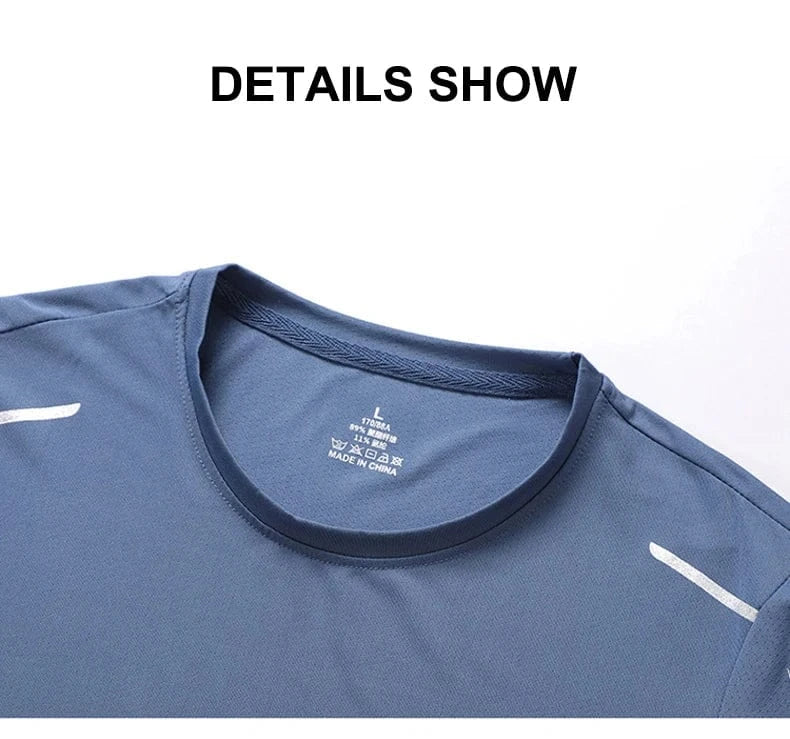 Men’s Quick-Dry Breathable Running T-Shirt