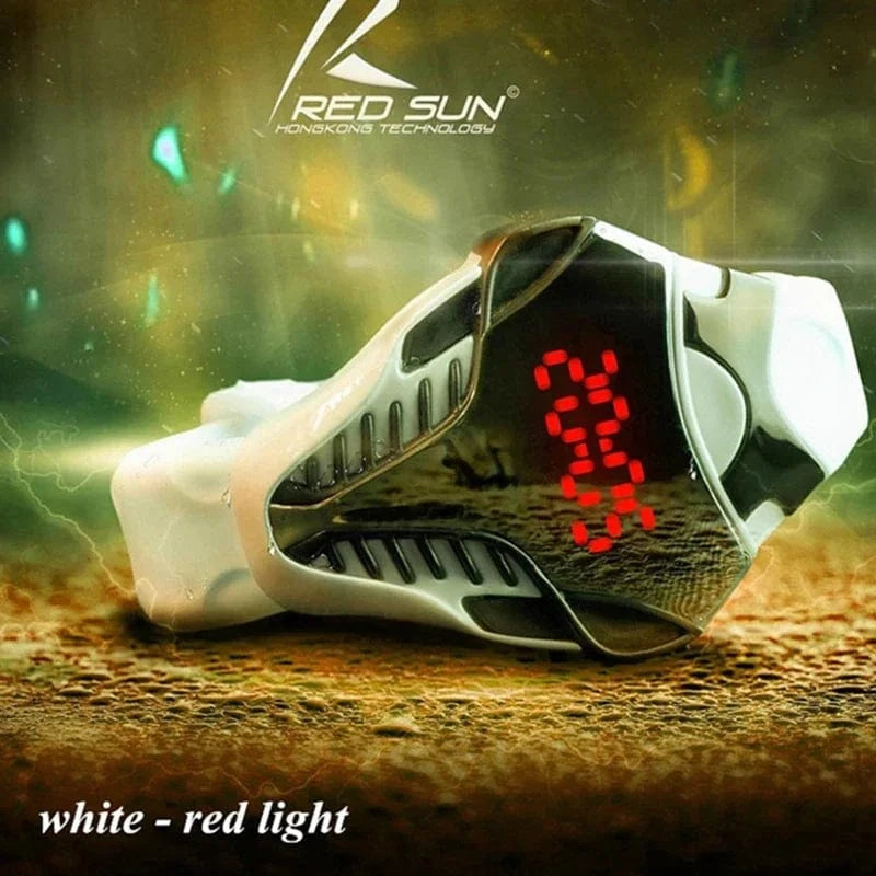 Fashion LED Digital Watch for Men – Silicone Band, LED Screen Sports Wristwatch, Electronic Creative Clock Reloj Hombre