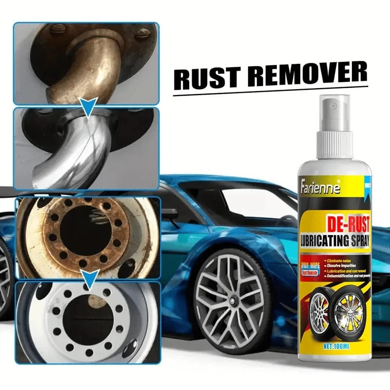 Rust Remover Spray for Car Wheels & Metal Surfaces – Strong Decontamination & Protection