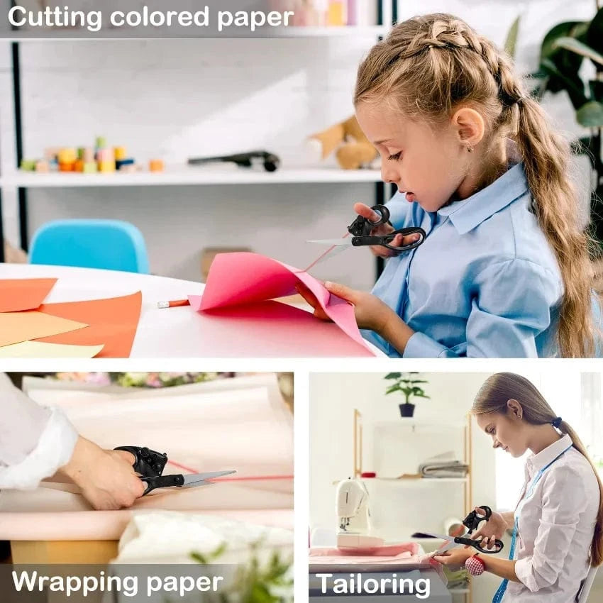 Professional Laser Guided Scissors – Crafts, Fabric, Gift Wrapping & Home Projects