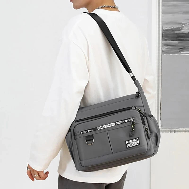 Sac à Bandoulière de Luxe pour Hommes – Design Sport & Élégant, Grande Capacité