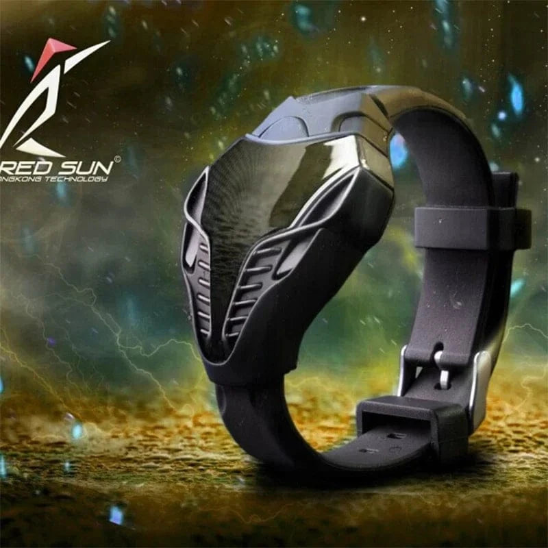 Fashion LED Digital Watch for Men – Silicone Band, LED Screen Sports Wristwatch, Electronic Creative Clock Reloj Hombre