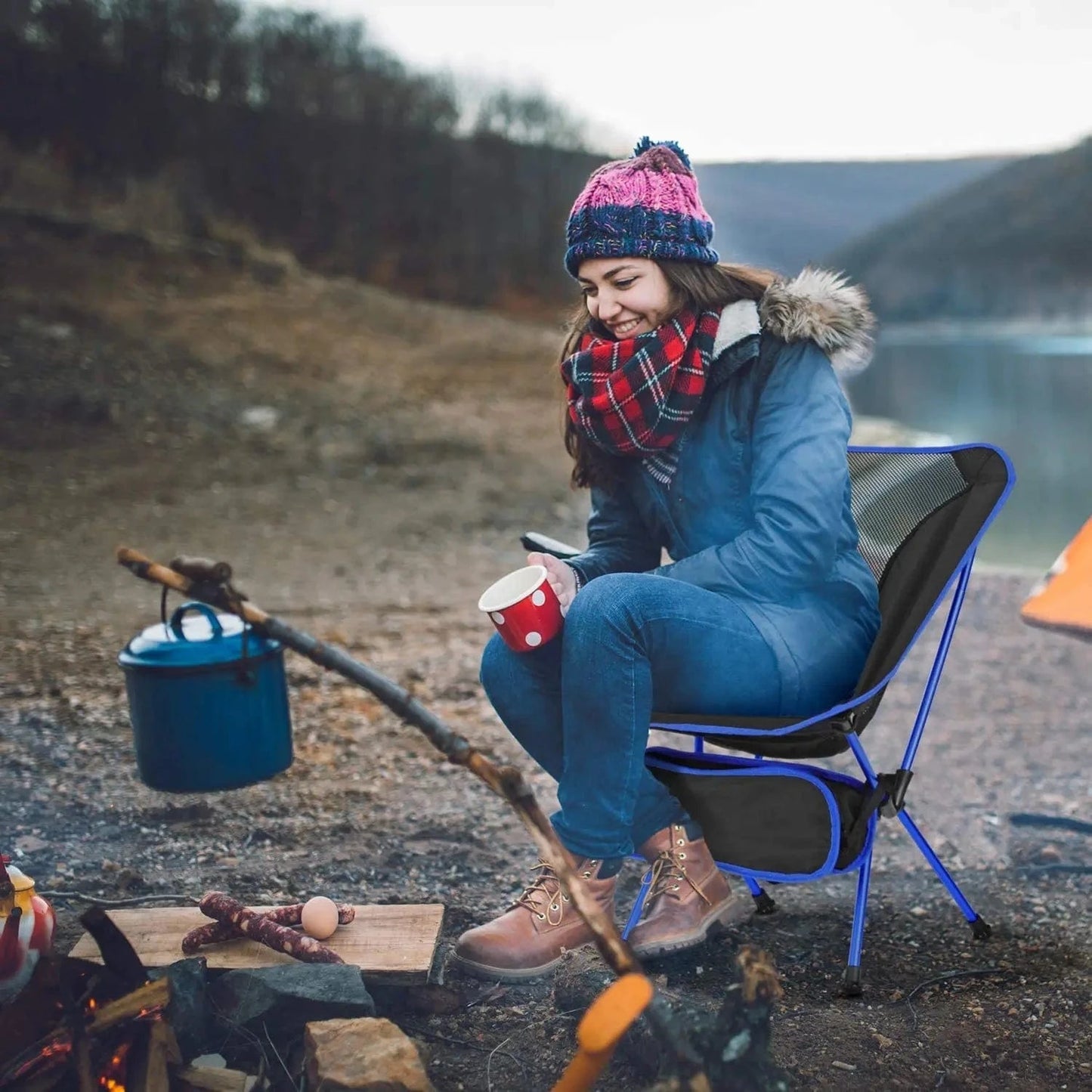 Folding Ultralight Portable Chair – Detachable and Lightweight - FastZen