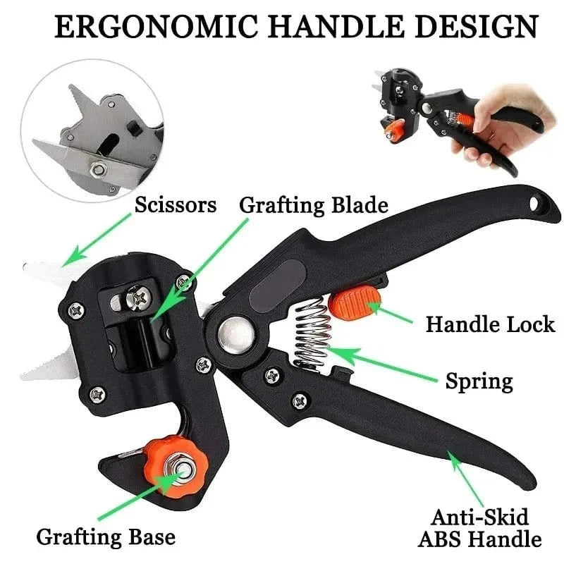 Grafting Artifact Kit – Garden Prunier Tools with Replacement Blades - FastZen