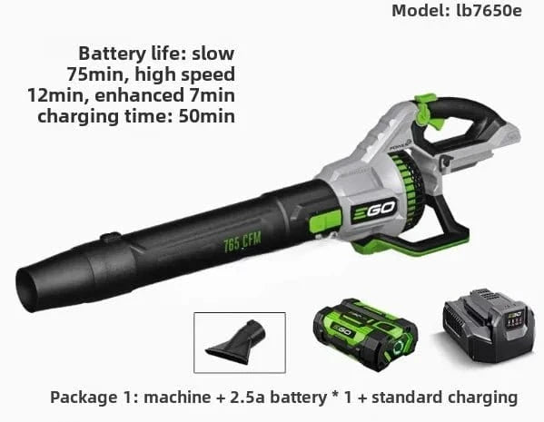 GreenWorks Leaf Blower Compatible with EGO Power+ LB5302 – 56V Cordless 3 - Speed Turbo Blower - FastZen