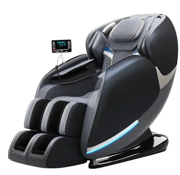 Heated Full Body Massage Chair – High - End Recliner with Foot Rollers & Deep Tissue Therapy - FastZen