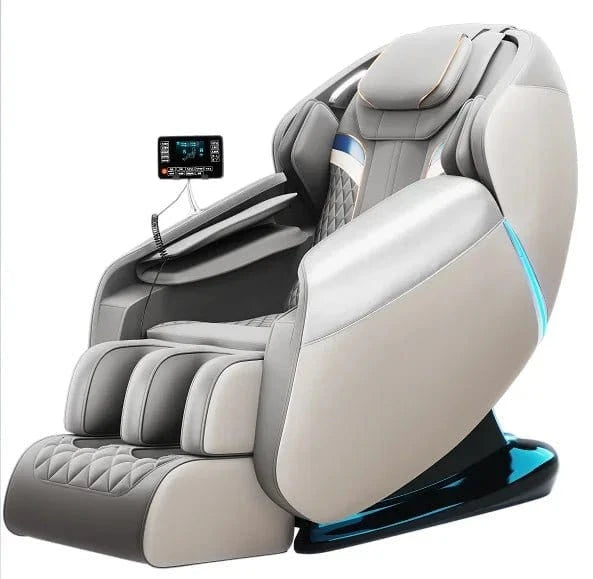 Heated Full Body Massage Chair – High - End Recliner with Foot Rollers & Deep Tissue Therapy - FastZen