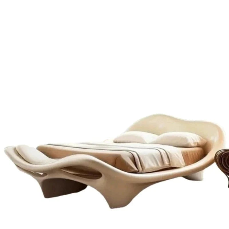 High Quality Nordic Minimalist American Style Soft Wood Wedding Bed Furniture - FastZen