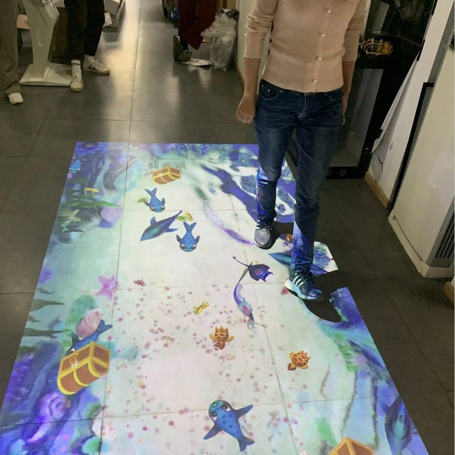 Interactive Floor & Wall Projection System – Immersive Games and Visual Effects for Kids Zones - FastZen