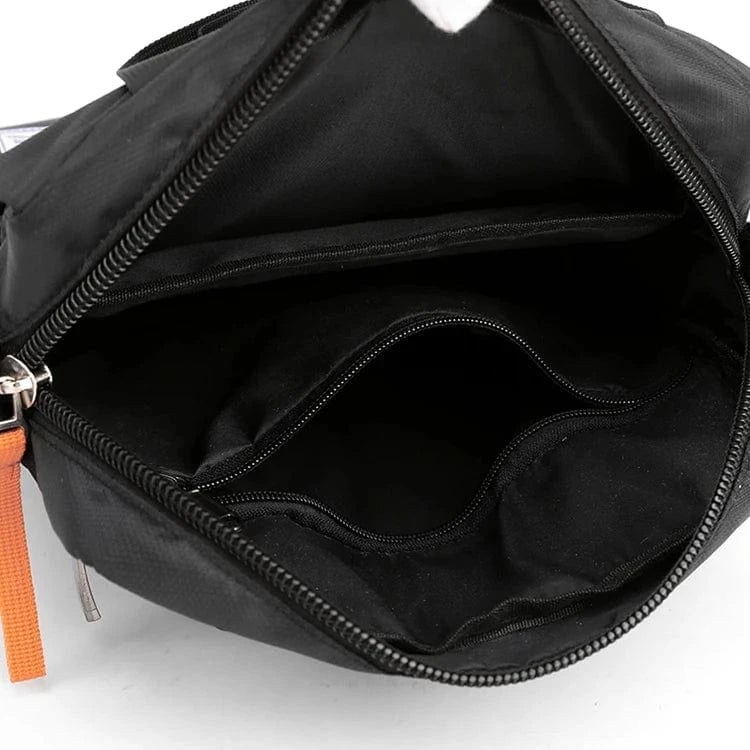 Large capacity crossbody bag, daily commuting shoulder bag, casual men's bag, multi - layer fashionable crossbody bag - FastZen