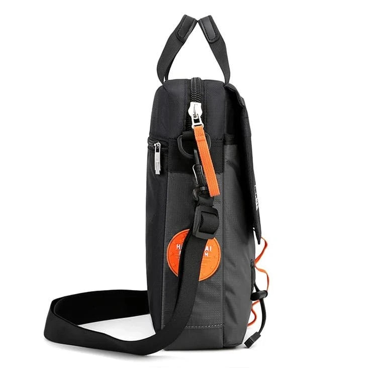 Large capacity crossbody bag, daily commuting shoulder bag, casual men's bag, multi - layer fashionable crossbody bag - FastZen