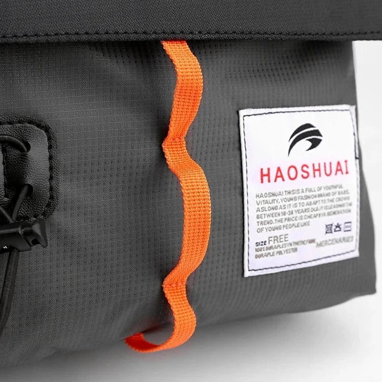 Large capacity crossbody bag, daily commuting shoulder bag, casual men's bag, multi - layer fashionable crossbody bag - FastZen