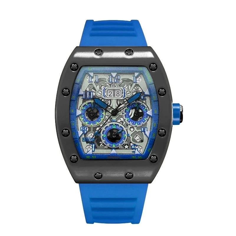 Luxury Hollow Design Men’s Quartz Wristwatch - FastZen