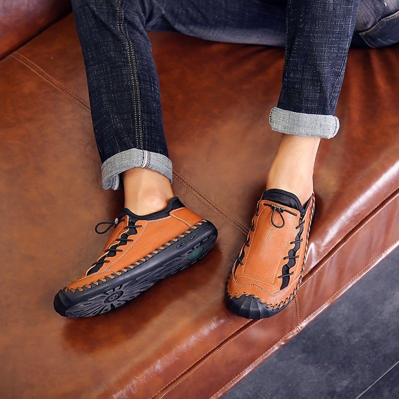 Men's Casual Slip - On Sneakers – Comfortable, Wear - Resistant Walking & Running Shoes - FastZen