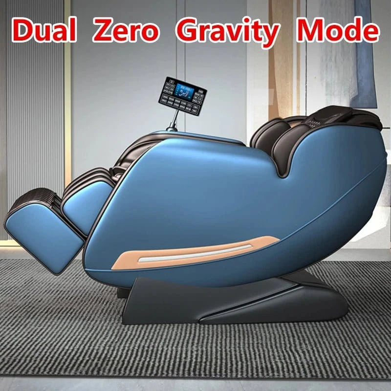 Multi - Functional Electric Full Body Massage Chair with Zero Gravity, Hi - Fi Music & Fitness Test – Luxury Home Relaxation Recliner - FastZen