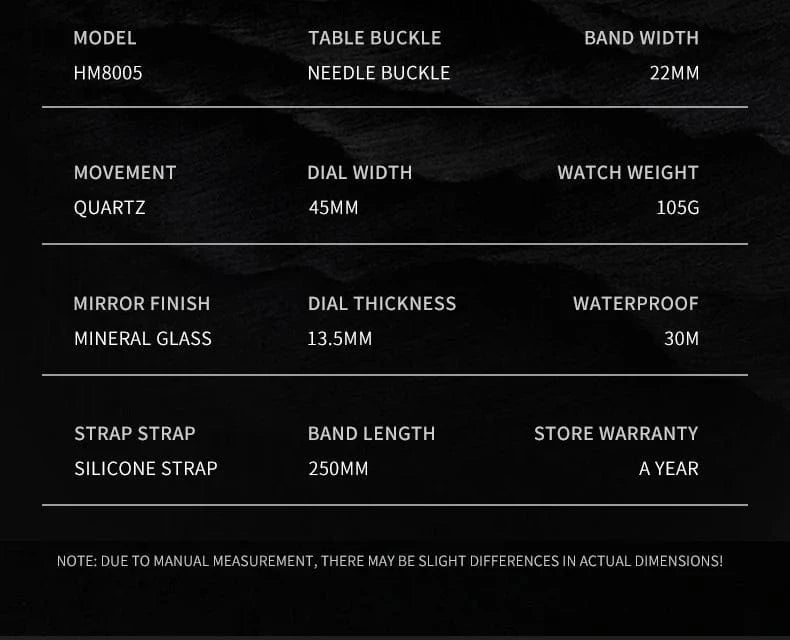 New Sport Men's Watch Silicone Strap Waterproof Military Quartz Wristwatches Date Luminous Clock Relogio Masculino Drop Shipping - FastZen