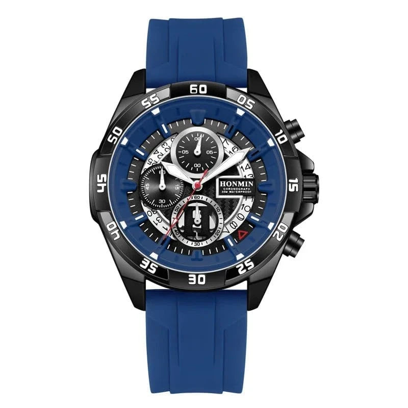 New Sport Men's Watch Silicone Strap Waterproof Military Quartz Wristwatches Date Luminous Clock Relogio Masculino Drop Shipping - FastZen