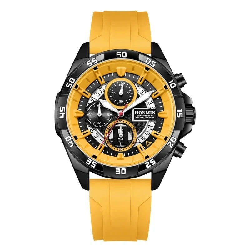 New Sport Men's Watch Silicone Strap Waterproof Military Quartz Wristwatches Date Luminous Clock Relogio Masculino Drop Shipping - FastZen