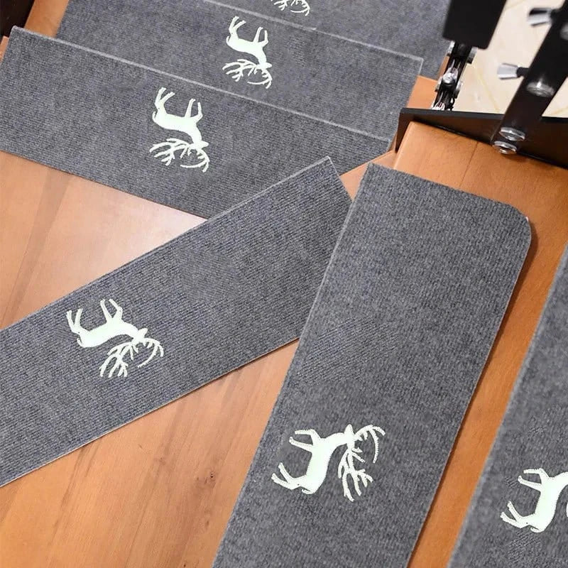Non - Slip Stair Treads Rug – Luminous Self - Adhesive Mats - FastZen