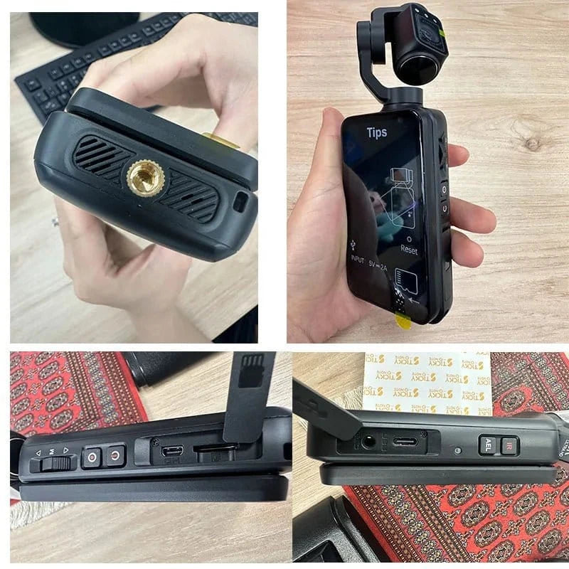 ORDRO M5 Action Camera 4k Handheld Pocket Digital Camcorder 3 - axis Gimbal Stabilization IR Night Vision Vlog Videos Camara - FastZen