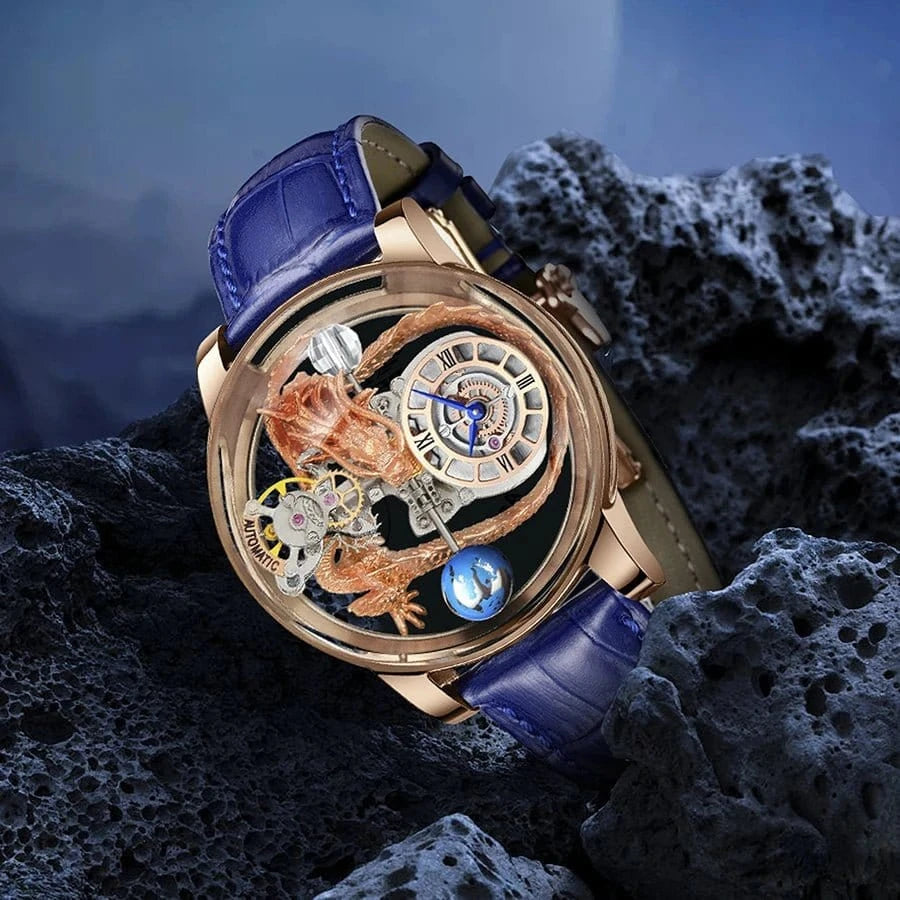 PINDU Upgraded Version Pindu Russian Roulette Celestial Series Quartz Watch Men's Astronomical Casino Las Vegas Men's Watch - FastZen